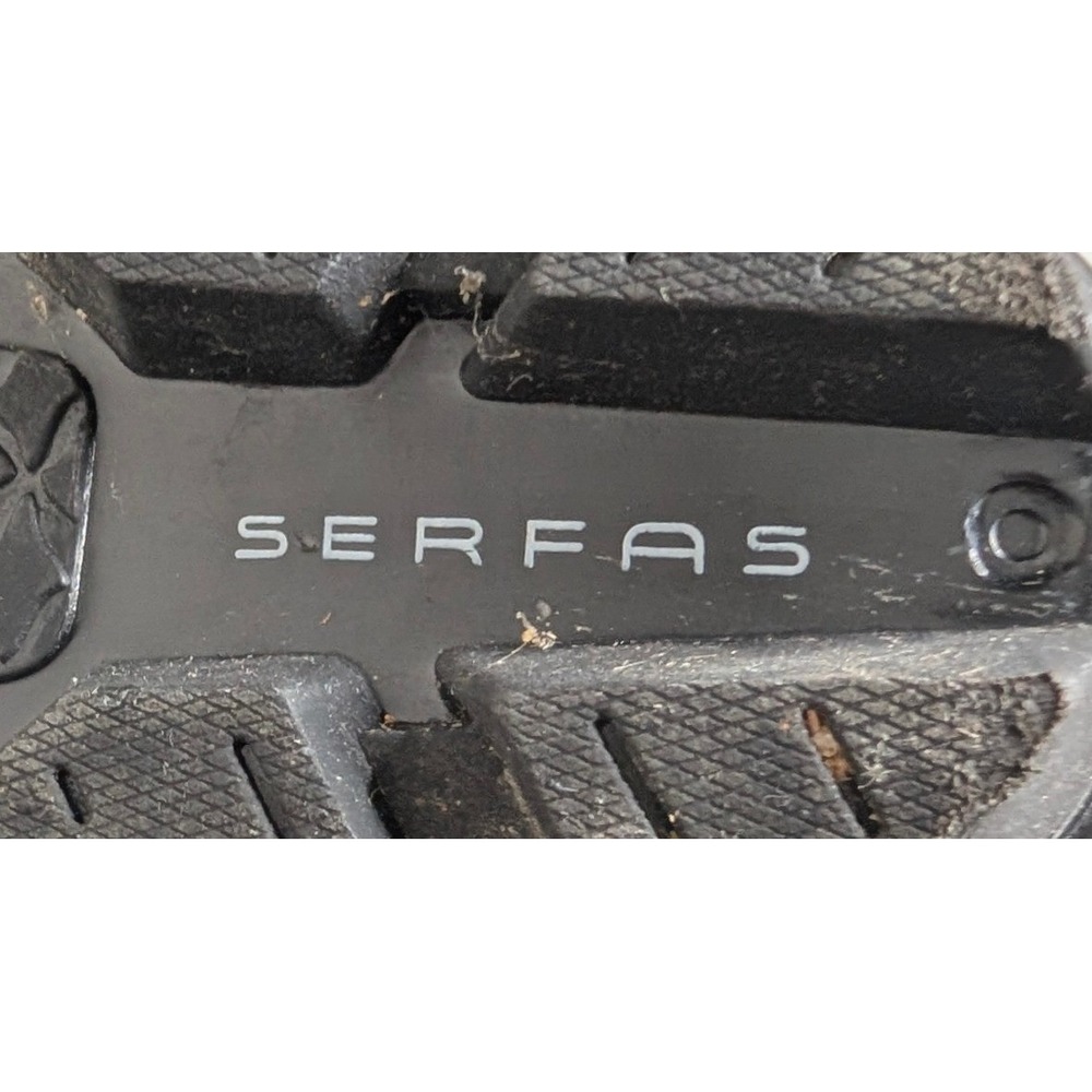Serfas Switchback Clipless Cycling Shoes Men 9.5 EU 43 SPD MTB Trail Spin Black - Picture 9 of 10